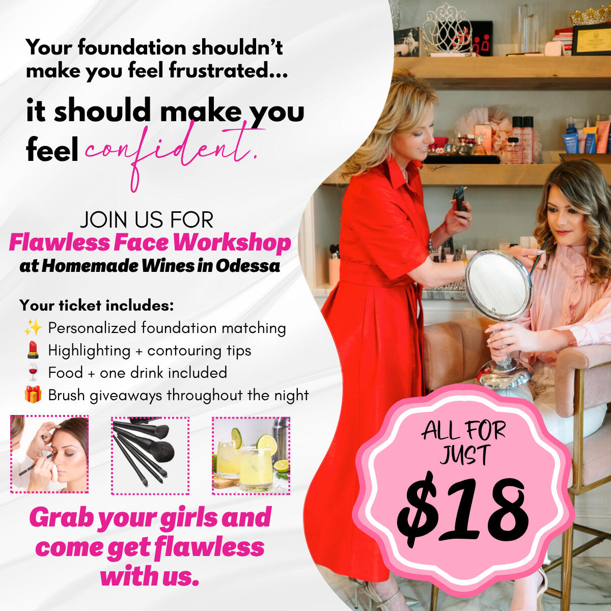 Flawless face Workshop Odessa